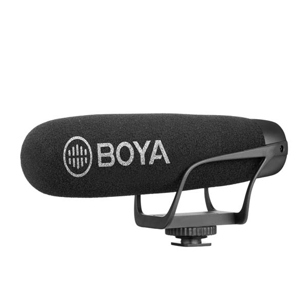 BOYA BY-BM2021 LIGHTWEIGHT SUPER CARDIOID VIDEO MICROPHONE