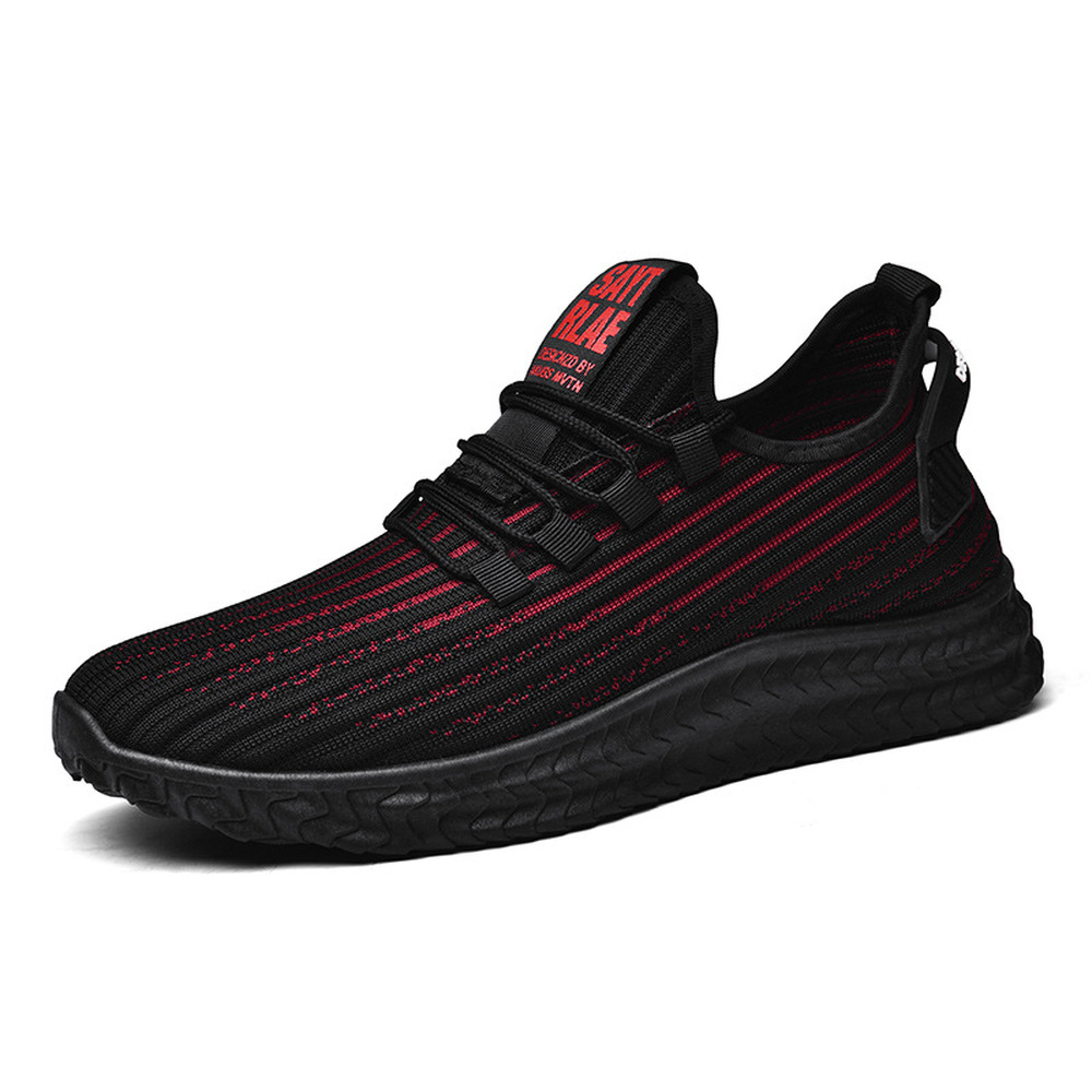 Stylish Red & Black Sneakers