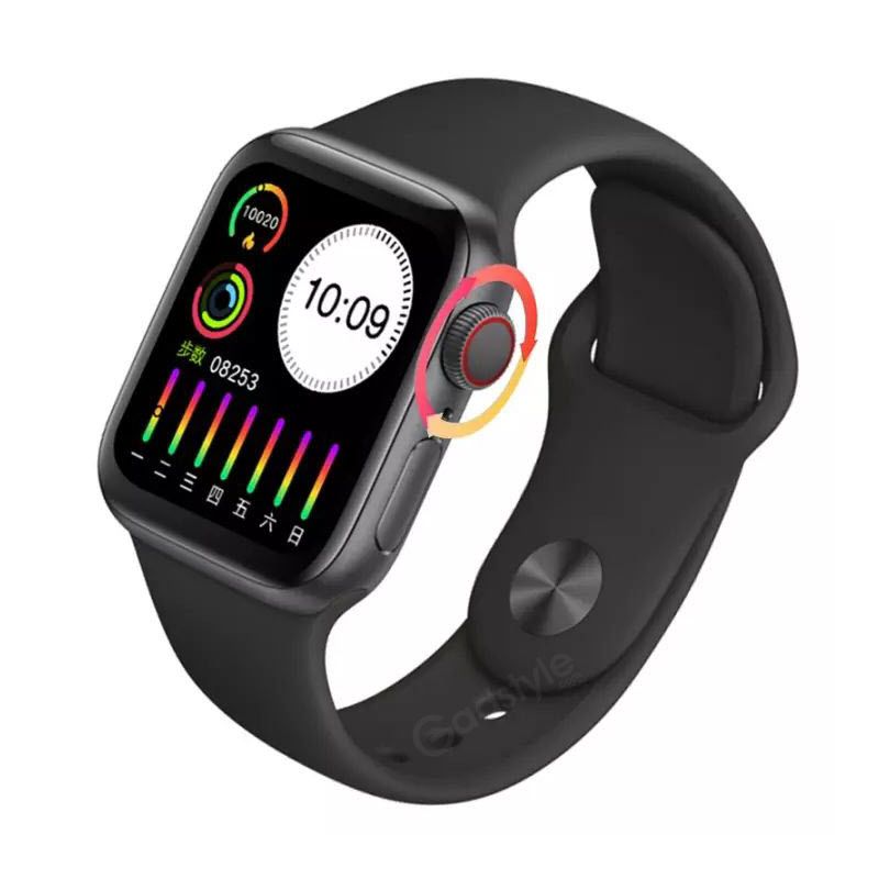 U78 PLUS SMARTWATCH SERIES 5 WITH ROTARY BUTTON CONTROL