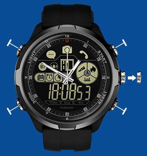 ZEBLAZE VIBE 4 HYBRID SMARTWATCH