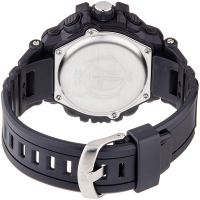 Q&Q-GW86J003Y Analog Digital Combination Sport Watch for Men-Black