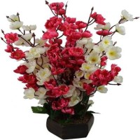 Artificial Flower Balcony Potted Plant Flowers Bouquet Wedding Home Garden Decor