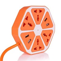 Multi Plug 4 Port USB And Four Socket